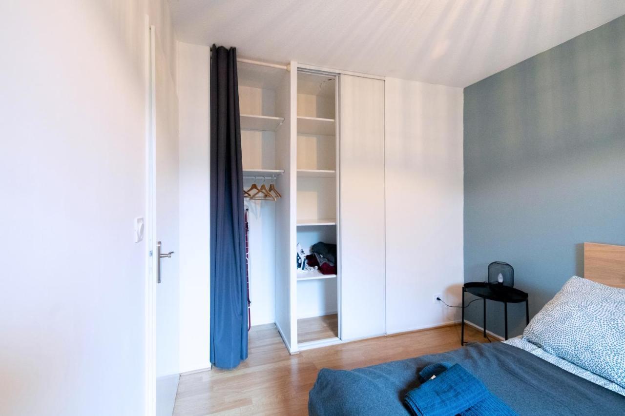 My Cozy Flat Blagnac - T2 - Free Parking - Terrasse - Jardin Appartement Buitenkant foto